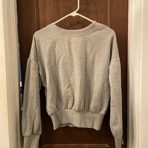 Forever 21 puffy sleeve sweatshirt